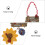 2Stk Harz Wohnaccessoires Türdekoration 10