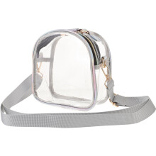 Transparente Pailletten Rucksack Schulranzen