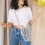 Transparente Pailletten Rucksack Schulranzen 10