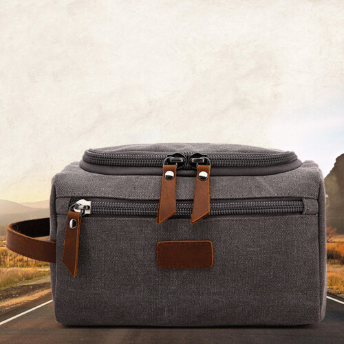 1St Multifunktion Reisetasche Waschtasche Unisex Grau 2