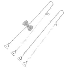 1 Paar Bling Für Frauen Anti- Mit Schleife