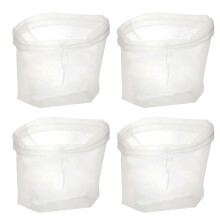 4 Sojamilch Filterbeutel Premium Wiederverwendbar Groß 30x30 Cm