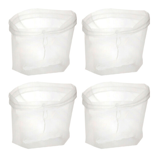 4 Sojamilch Filterbeutel Premium Wiederverwendbar Groß 30x30 Cm
