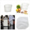 4 Sojamilch Filterbeutel Premium Wiederverwendbar Groß 30x30 Cm 4