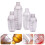4Stk. Transparenter Kunststoff Cocktailshaker Mit 6