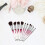 1Set Praktische Make-up- Mit Eimer, Rouge- Und Lidschattenpinsel 9