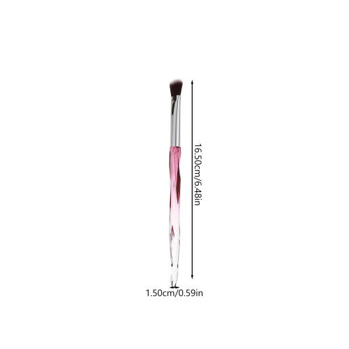 1Set Praktische Make-up- Mit Eimer, Rouge- Und Lidschattenpinsel 1