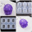 1Resin Casting Pig Molds Silikonform Für DIY 10