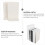 2Stk Einfache Metall Buchstützen Für Desktop Zuhause 7