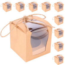 12Stk Kuchenboxen Papier Mit