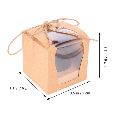 12Stk Kuchenboxen Papier Mit 1