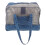 Beach Tote Mit Nass Blumenmuster Himmelblau 4