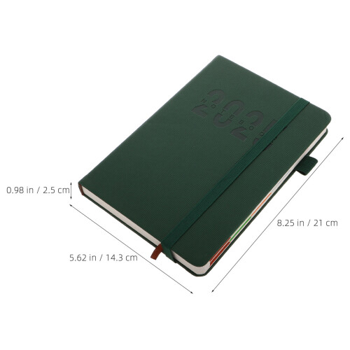 Schedule Planner Notebook Mit Bügel 2025 Mit Stifthalter Für Studenten 2