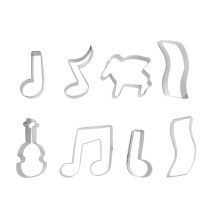 8 Keksbackform Aus Musiknote Ausstechform Zufällig