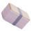 1 Boîte Repas Double Compartiments Rose En PP Design 1