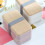 1 Boîte Repas Double Compartiments Rose En PP Design 4
