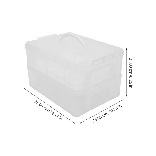 Cake Carrier, Cake Box, Handheld Case, Dessert Transportbox, Container 1