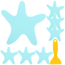 1Set Langlebige Blaue Peva Anti-Rutsch Aufkleber Für Bad Und Dusche