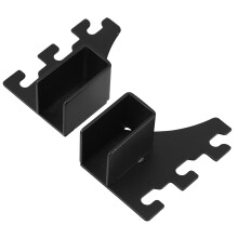2Stk Metall Fachbodenhalter Klammern Für Schwarz