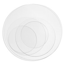 6Stück Uhrglas, Becherglasabdeckung 150Mm, 100Mm, 75Mm Für Labor