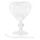 1 Set Herzförmiges Cocktailglas Mit 1