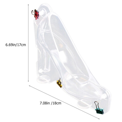 2Stk Clear Schokoladenform Süßigkeitenform DIY Backform 1