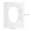 10 Packungen Transparente WC Matte Rutschfest 2
