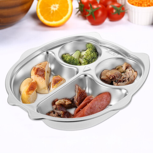 Geteilter Essensbehälter Aus Für Lunch Und Snacks 2