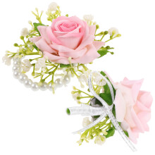 Armband Corsage Boutonniere Set Für Hochzeit Abschlussball