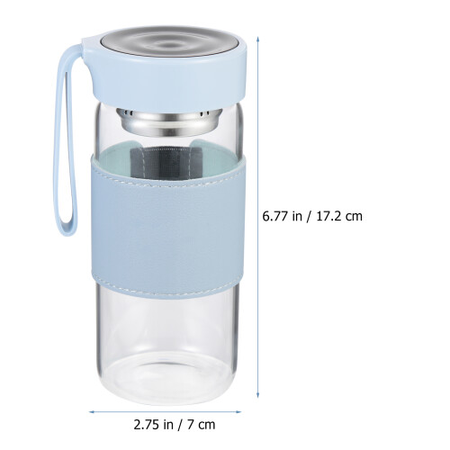 Wasserflasche Mit Teezubereiter, Hitzebeständig 1