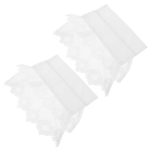 Paar Spitzenarmbündchen Für Frauen