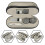 1 Set Ledergleitschutzbox Für Brillengläser Organizer 2