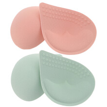 2Pairs Soft Bra Insert Pads for Women Assorted Colors Latex Spandex