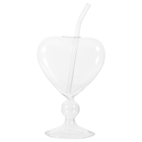 1 Set Herzförmige Cocktailgläser Mit 2