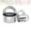 1 Set 5 Ausstechform Mousse Ring Mit Griff 6