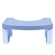 Marchepied Tabouret Wc Bleu Matériau PP Antidérapant Résistant