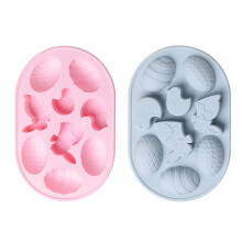 2Stk Rabbit Silikonform Für Süßigkeiten Kuchen Zuckerwerk