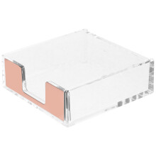 Transparenter Notizblockhalter Mit Abroller Für Haftnotizen