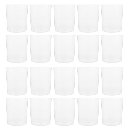 30Stk Durchsichtige Messbecher 100Ml Labor Messzylinder