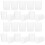 30Stk Durchsichtige Messbecher 100Ml Labor Messzylinder 5