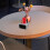 Bartheke Pappbecherhalter Holz Kreidetafel Becherspender 4
