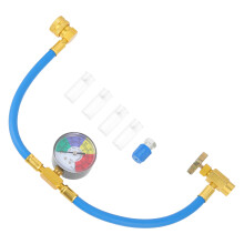 1 Set R134A Klimaanlage Kältemittel Befüllschlauch Mit Manometer
