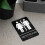 Unisex Toiletten Schild Mit Blindenschrift Selbstklebend 3
