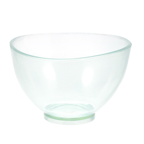 1Pc Durable Transparent Rubber Bowl Mixing Tool for Clinic 1