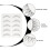 5 Paar Decoratieve Valse Oogmake‑up 4