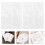 25 Blatt Einschubmappe Transparente Loseblatt Hüllen 4