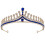 Hochzeitsbraut Krone Strasskrone Brautkrone Haarschmuck 11