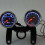 12V Two In One Motorcycle LED Tachometer Durable Speedometer 8