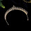 Hochzeitsbraut Krone Strasskrone Brautkrone Haarschmuck 8