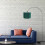 Groene Stoffen Lampenkap Met Frame Voor Decor 7